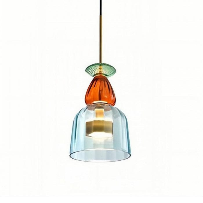VibrantAura™ Glass Pendant Lighting for Kitchen Island and Modern Spaces 9