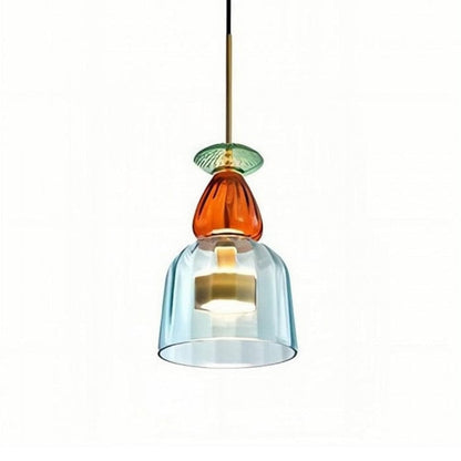 VibrantAura™ Glass Pendant Lighting for Kitchen Island and Modern Spaces 9