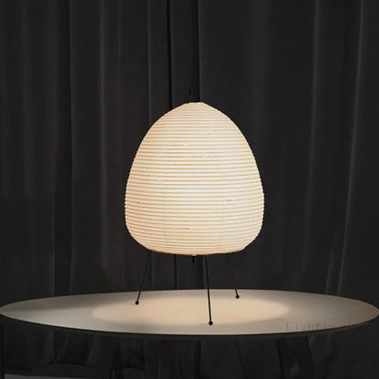 WabiGlow™ Handmade Table Lamp - Serene Japanese Design for Bedroom & Living Room 4