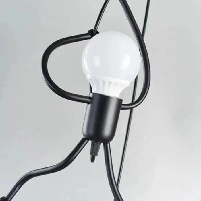 WhimsiGlow™ Pendant Lighting - Playful Iron Design for Kitchen Spaces 5