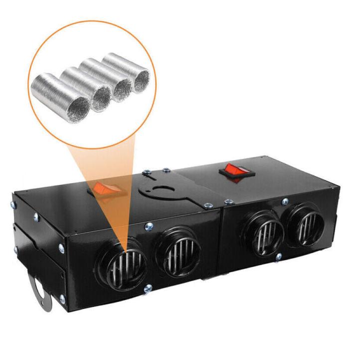 WinterWarm™ 500W Electric Car Heater for Fast Cabin Heating and Defrosting 1
