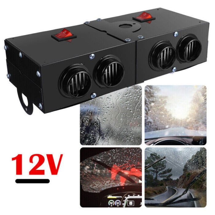 WinterWarm™ 500W Electric Car Heater for Fast Cabin Heating and Defrosting 6