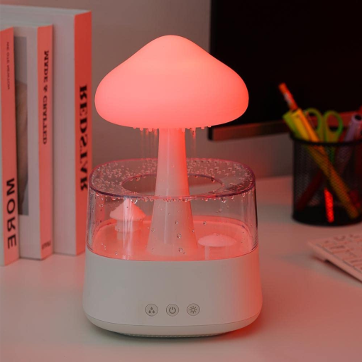 ZenCloud™ Raincloud Humidifier Diffuser for Essential Oils and Relaxation 1