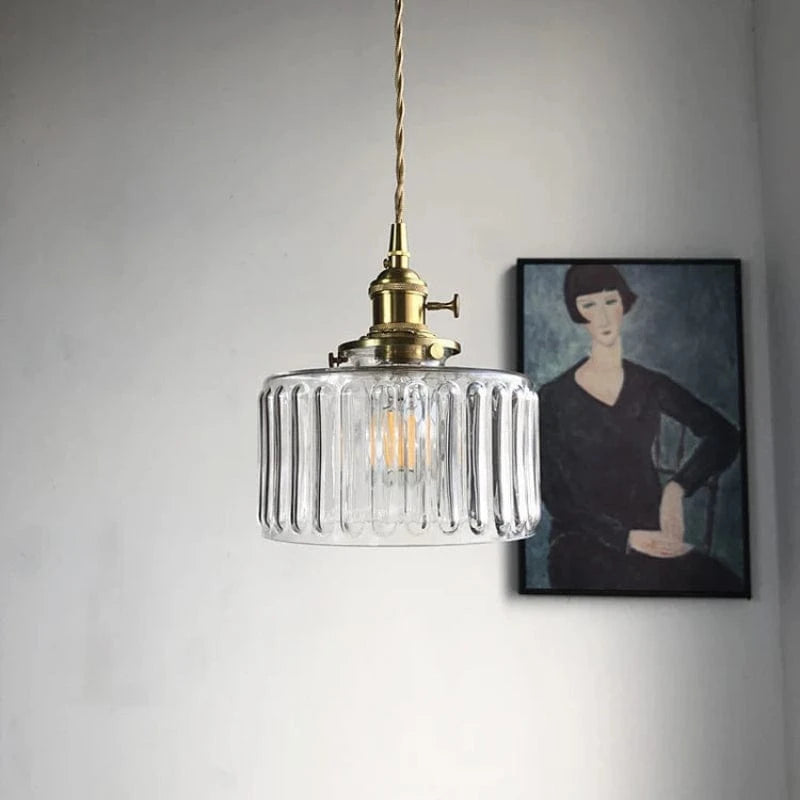 ZenGlow™ Cylinder Pendant Lamp - Elegant Japandi Style Lighting 0