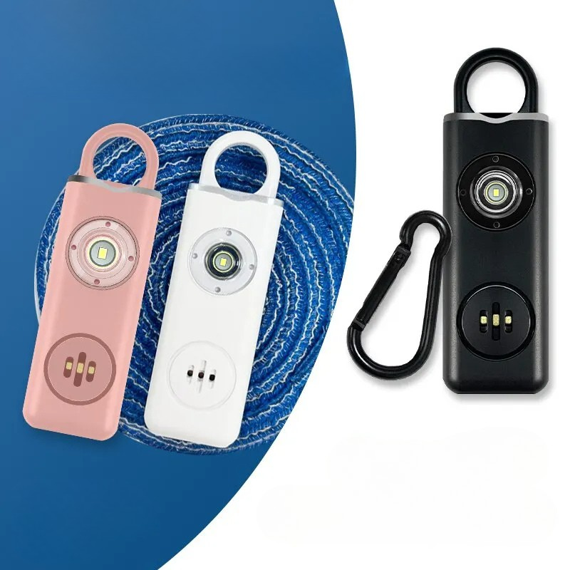 SafeGuard™ Personal Safety Alarm Keychain for Women - Compact & Loud 130 dB - 1