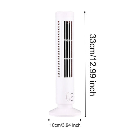 Mini Desktop Air Conditioner with USB Bladeless Cooling
