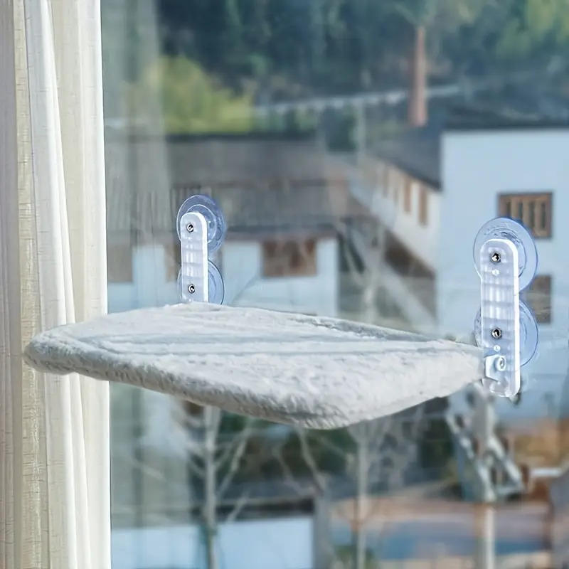 PurrfectView™ Cat Window Perch - Cozy Cat Hammock for Ultimate Outdoor Viewing 4