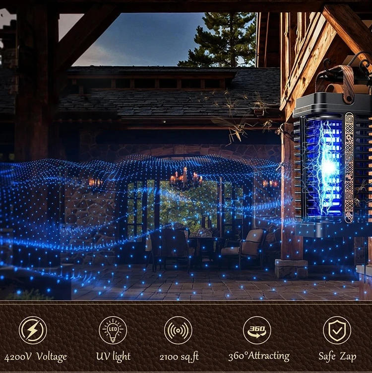 BugAway™ Outdoor Fly Bug Zapper - Enjoy Your Outdoor Space Pest-Free 3