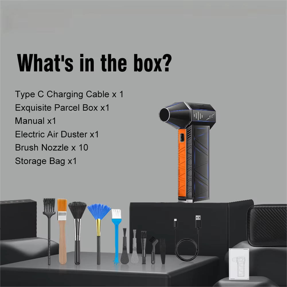 JetBlow™ Cordless Jet Blower Fan for Powerful Cleaning and Inflation 7