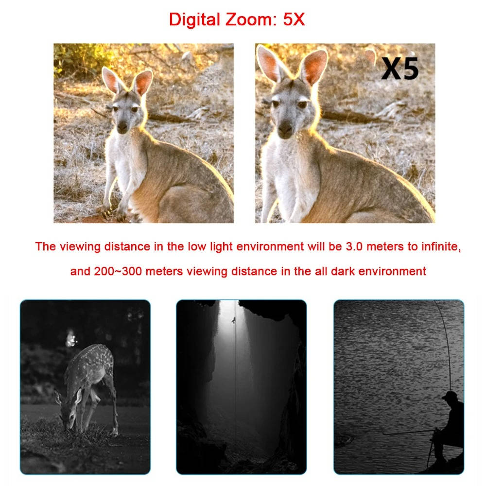 NightVision Pro™ Camera Binoculars for Wildlife Watching Enthusiasts 7