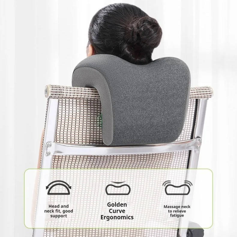 ComfortEase™ Headrest Pillow for Neck Support - Ideal for Office and Home Use 2