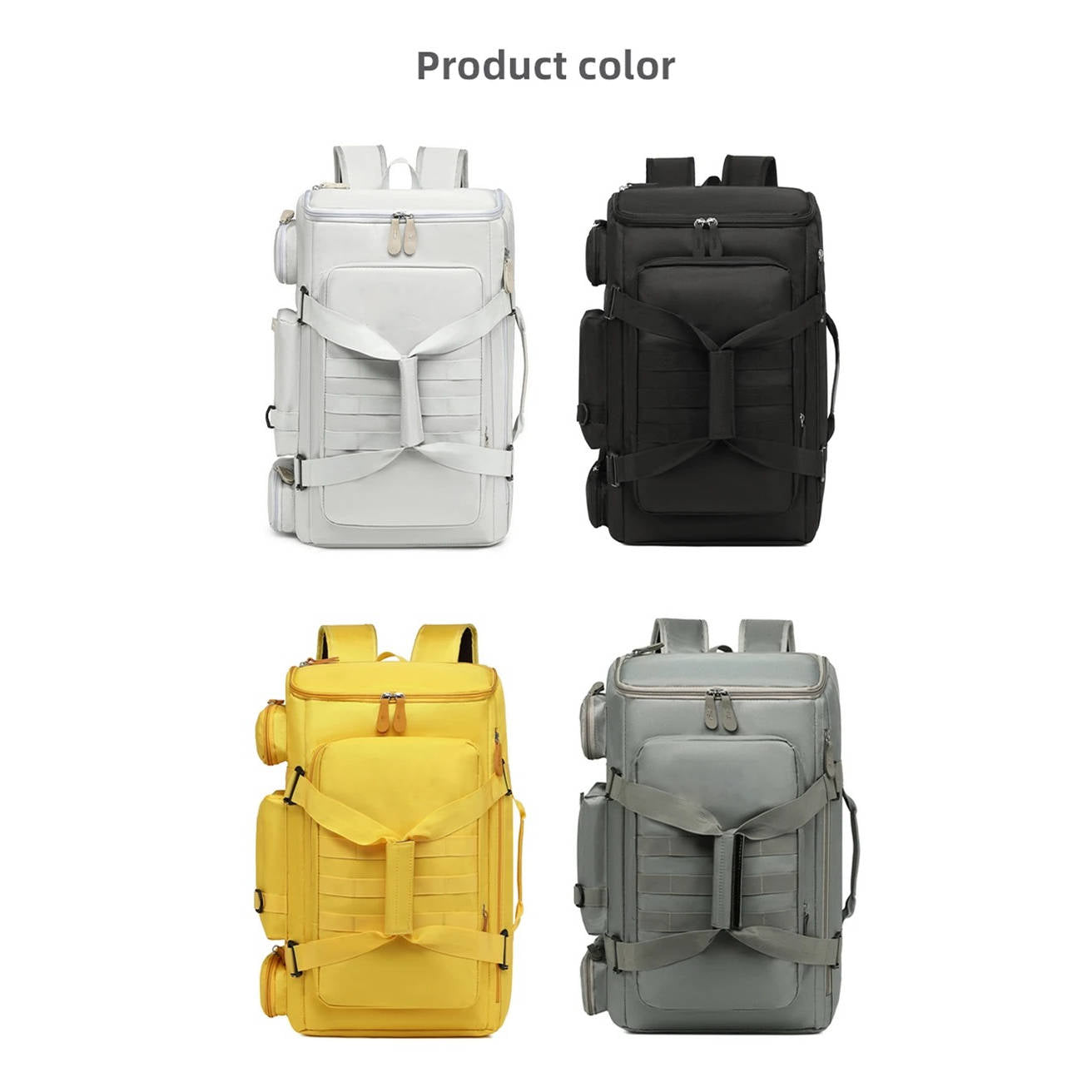TravelMate™ Large Capacity Laptop Backpack for Organized Travel and Daily Use 8