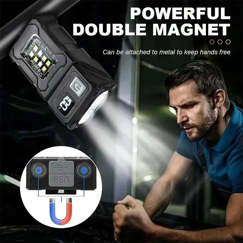 BrightBeam™ Rechargeable Flashlight - Compact & Powerful for Outdoor Enthusiasts 5