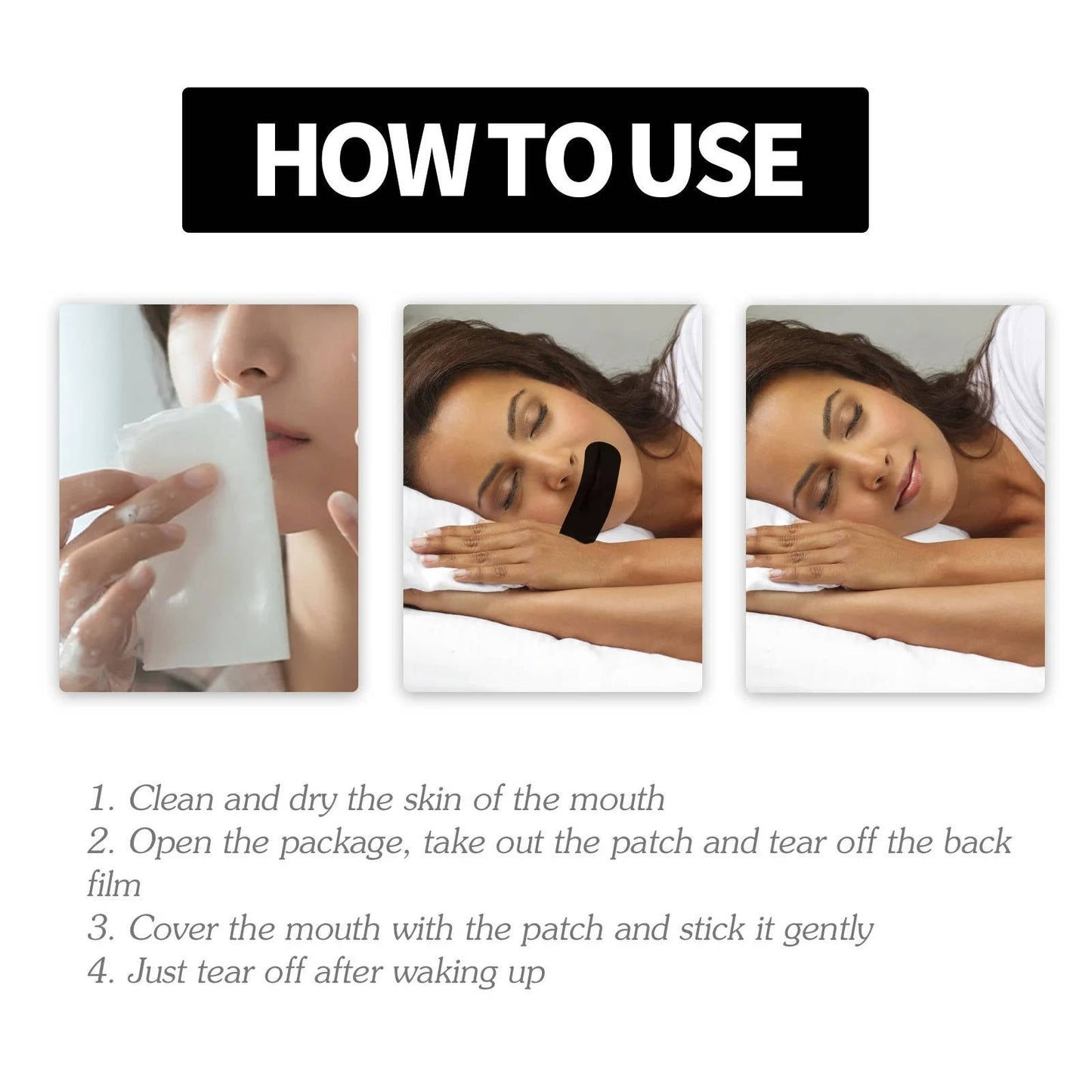 SleepWell™ Mouth Tape for Sleep - Best Anti-Snoring Solution for Restful Nights 8