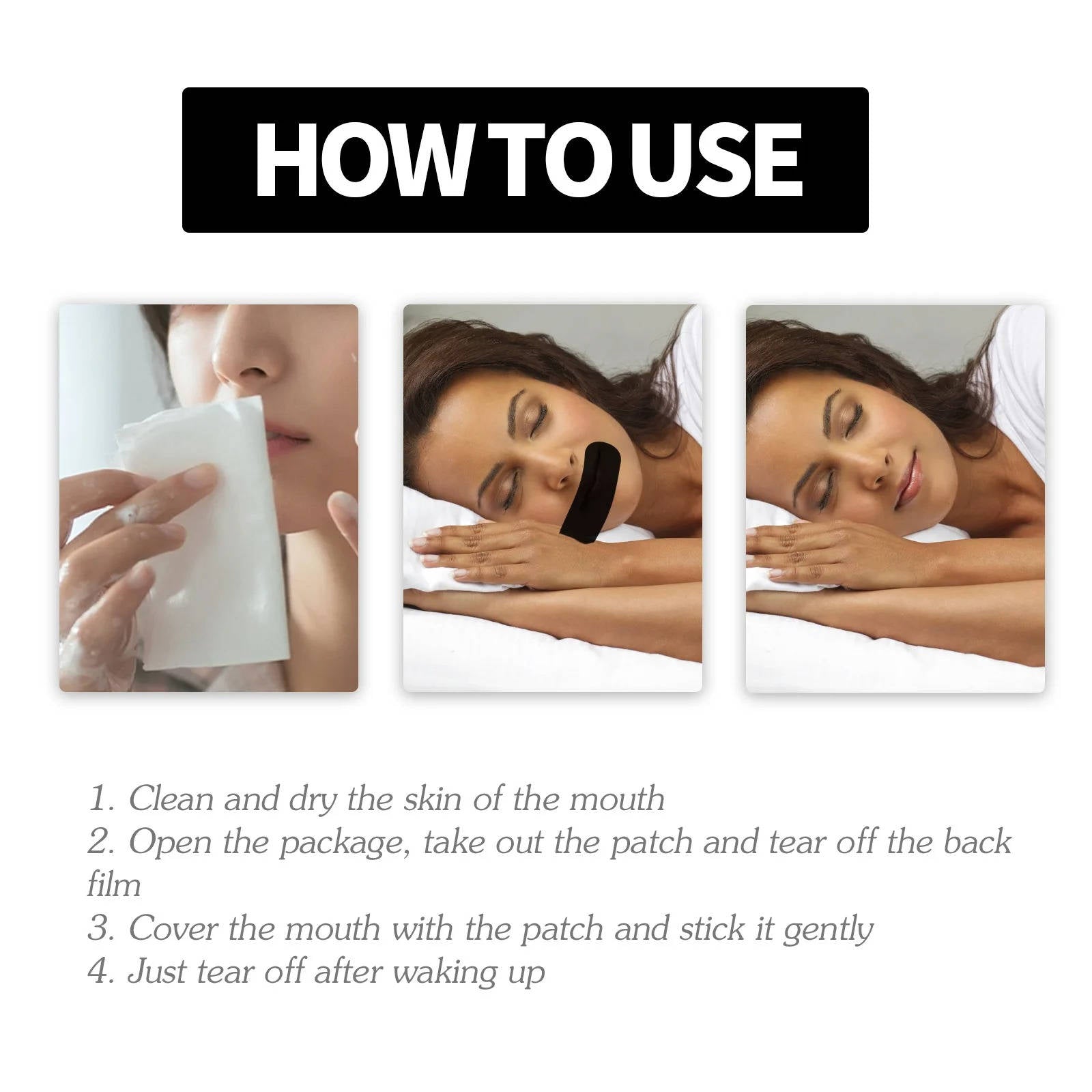 SleepWell™ Mouth Tape for Sleep - Best Anti-Snoring Solution for Restful Nights 8