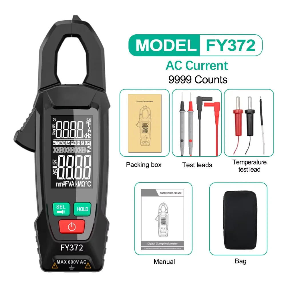 PowerTech™ Clamp Meter for Accurate AC/DC Electrical Testing - Ideal for Professionals - 15