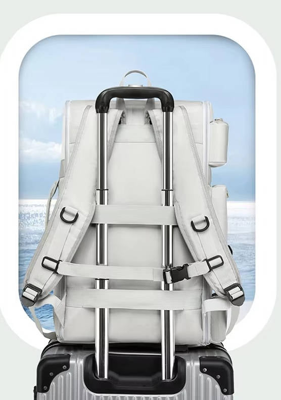 TravelMate™ Large Capacity Laptop Backpack for Organized Travel and Daily Use 4