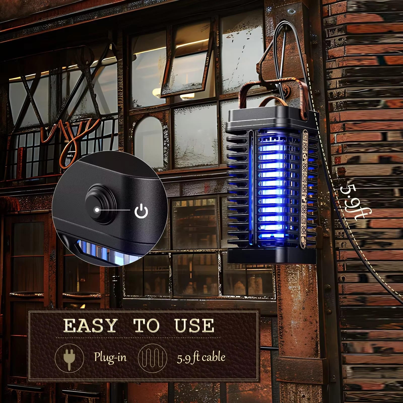 BugAway™ Outdoor Fly Bug Zapper - Enjoy Your Outdoor Space Pest-Free 5