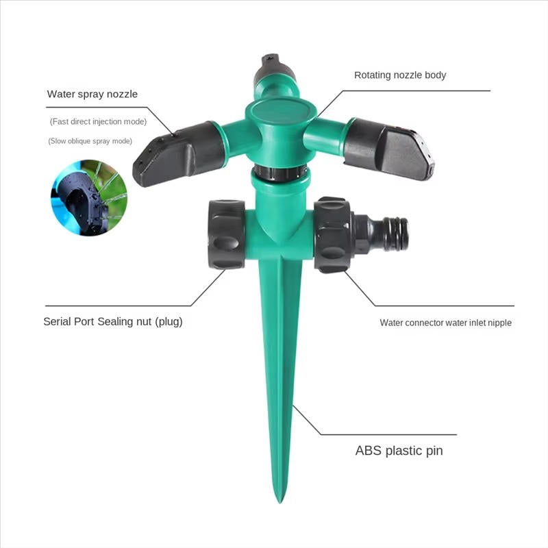 GardenSprinkle™ 5-Piece Sprinkler System for Lush Lawns and Gardens - 4