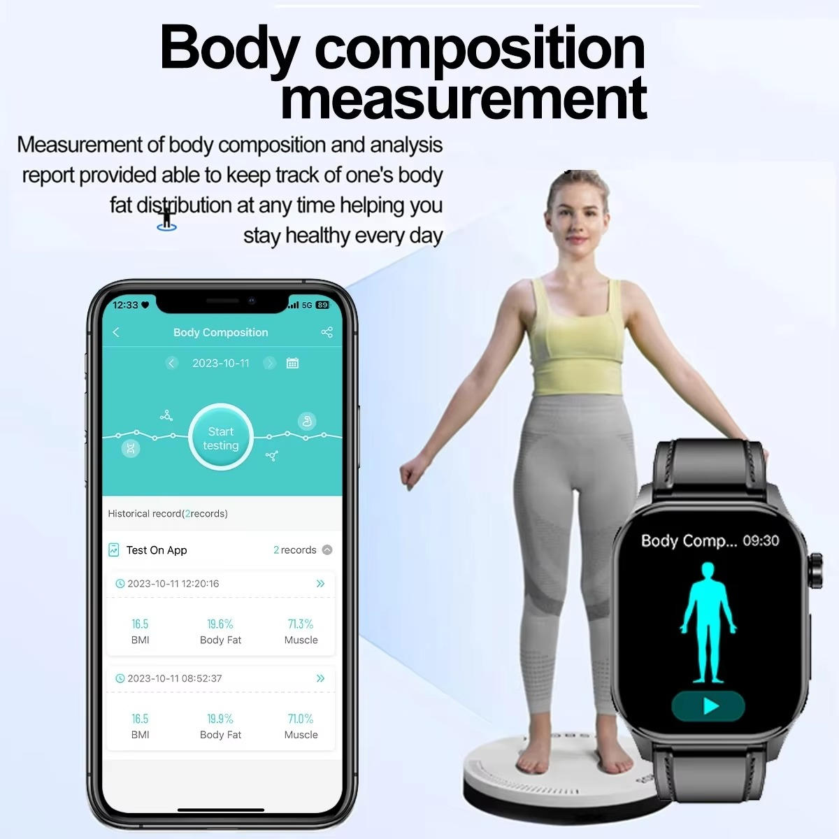 HealthGuard™ Smartwatch for Seniors - Easy Health Monitoring & Connectivity - 6