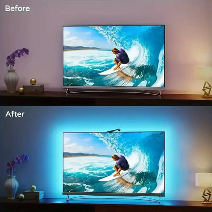 GlowBright™ LED Strip Lights - Dynamic Backlight for TVs 55-75 Inches 3