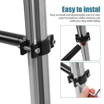 PawRide™ Bike Dog Tow Leash - Enjoy Safe Biking Adventures with Your Dog - 4