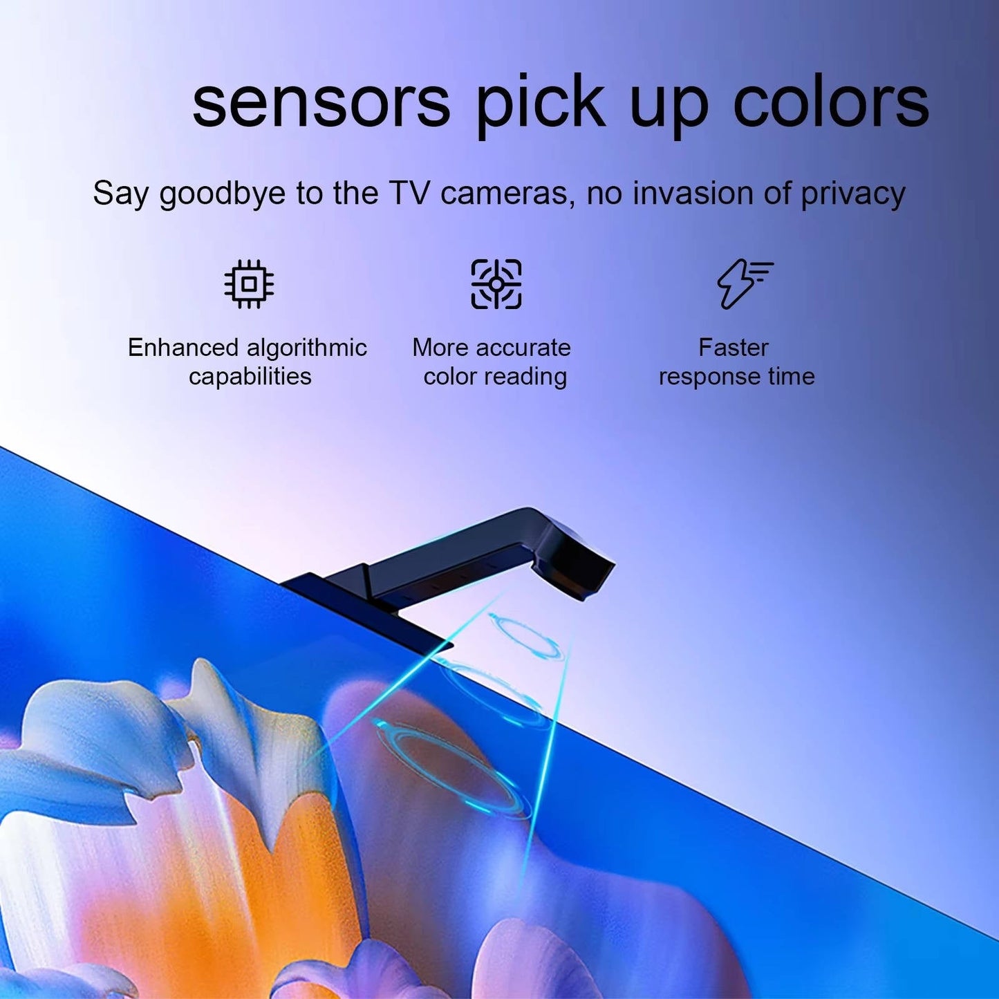 GlowBright™ LED Strip Lights - Dynamic Backlight for TVs 55-75 Inches 7