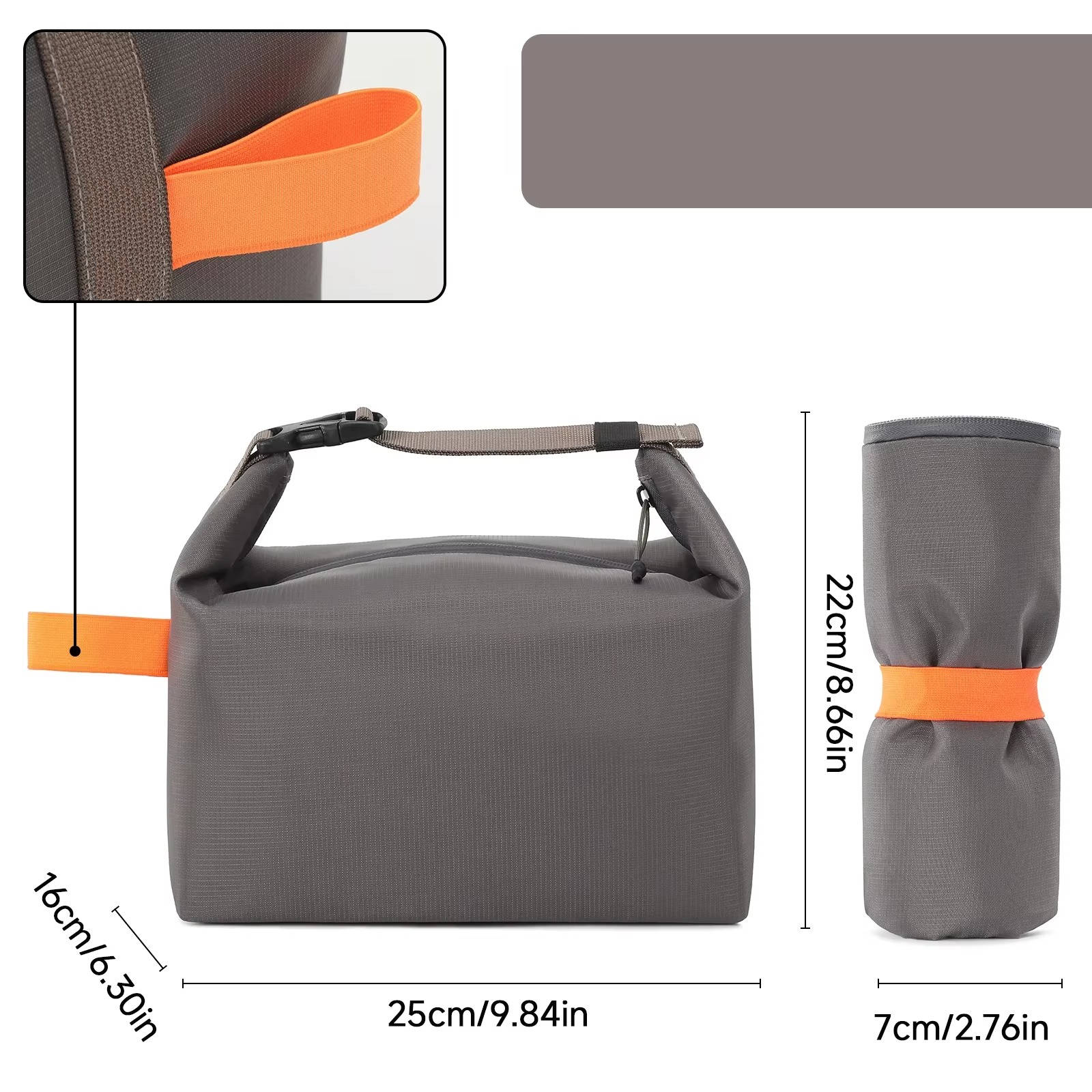 CoolBreeze™ Insulated Lunch Bag – Stylish Lunch Box for Adults, Keeps Food Fresh 12