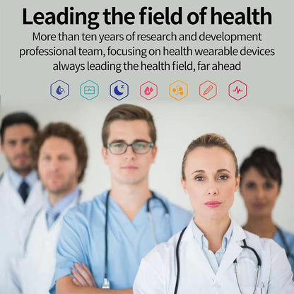 HealthGuard™ Smartwatch for Seniors - Easy Health Monitoring & Connectivity - 5