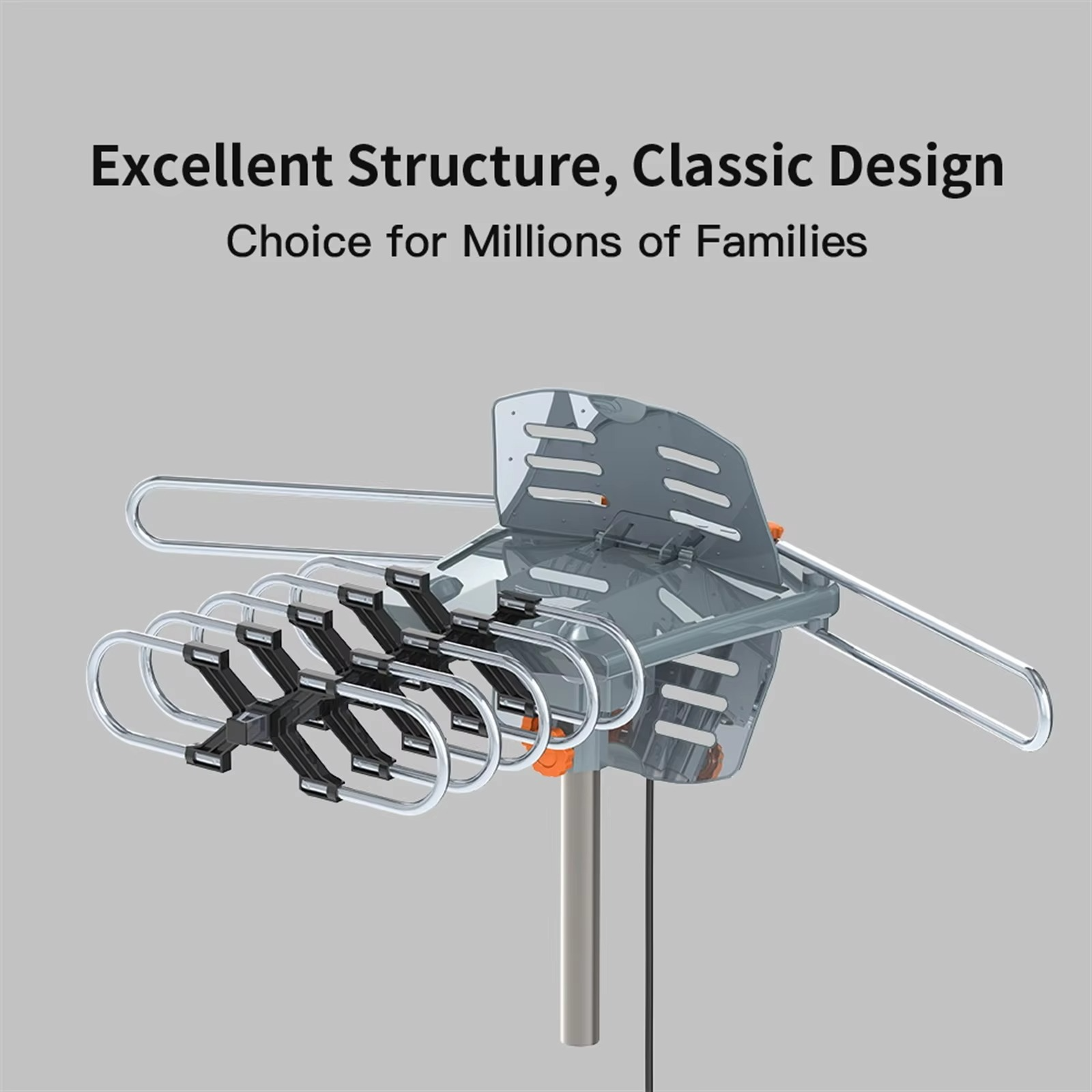 ClearView™ Long Range Digital HD TV Antenna for Best Signal Reception - 2