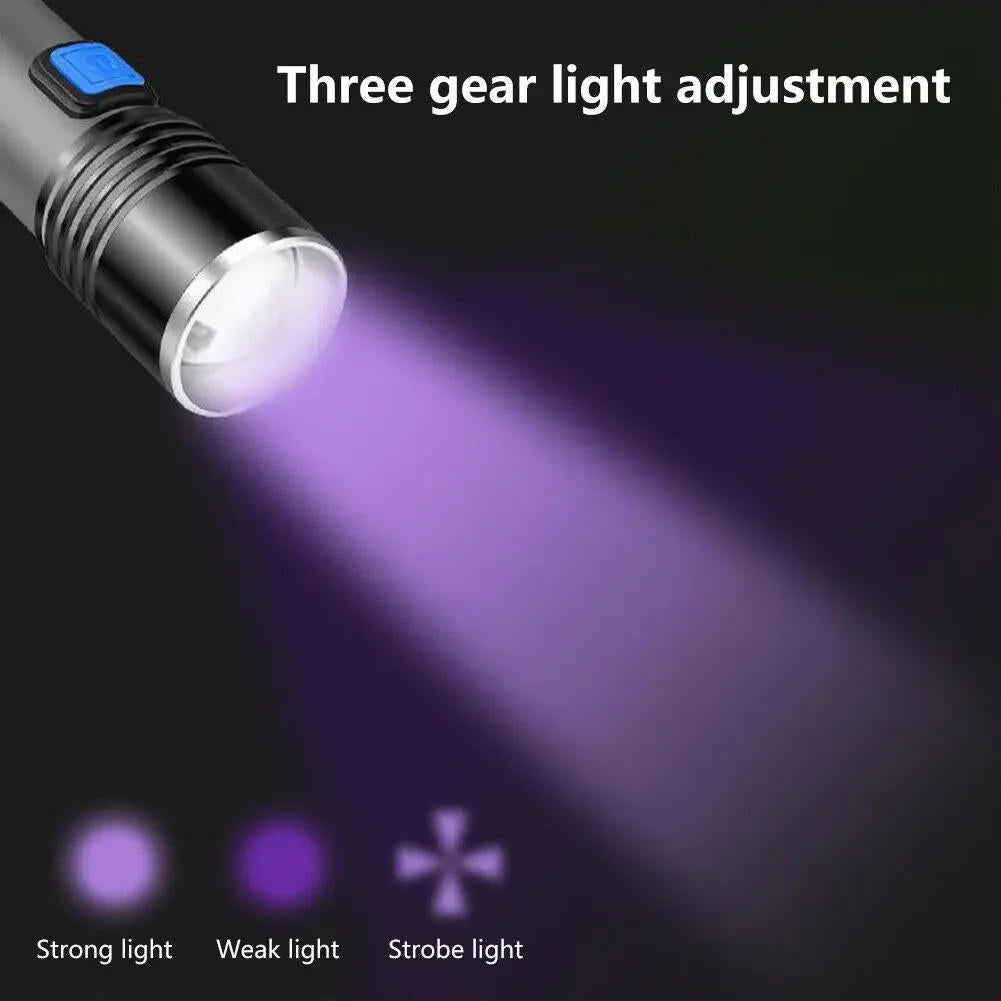 PetSpotter™ Black Light Flashlight for Pet Owners - Detect Hidden Stains Easily 4
