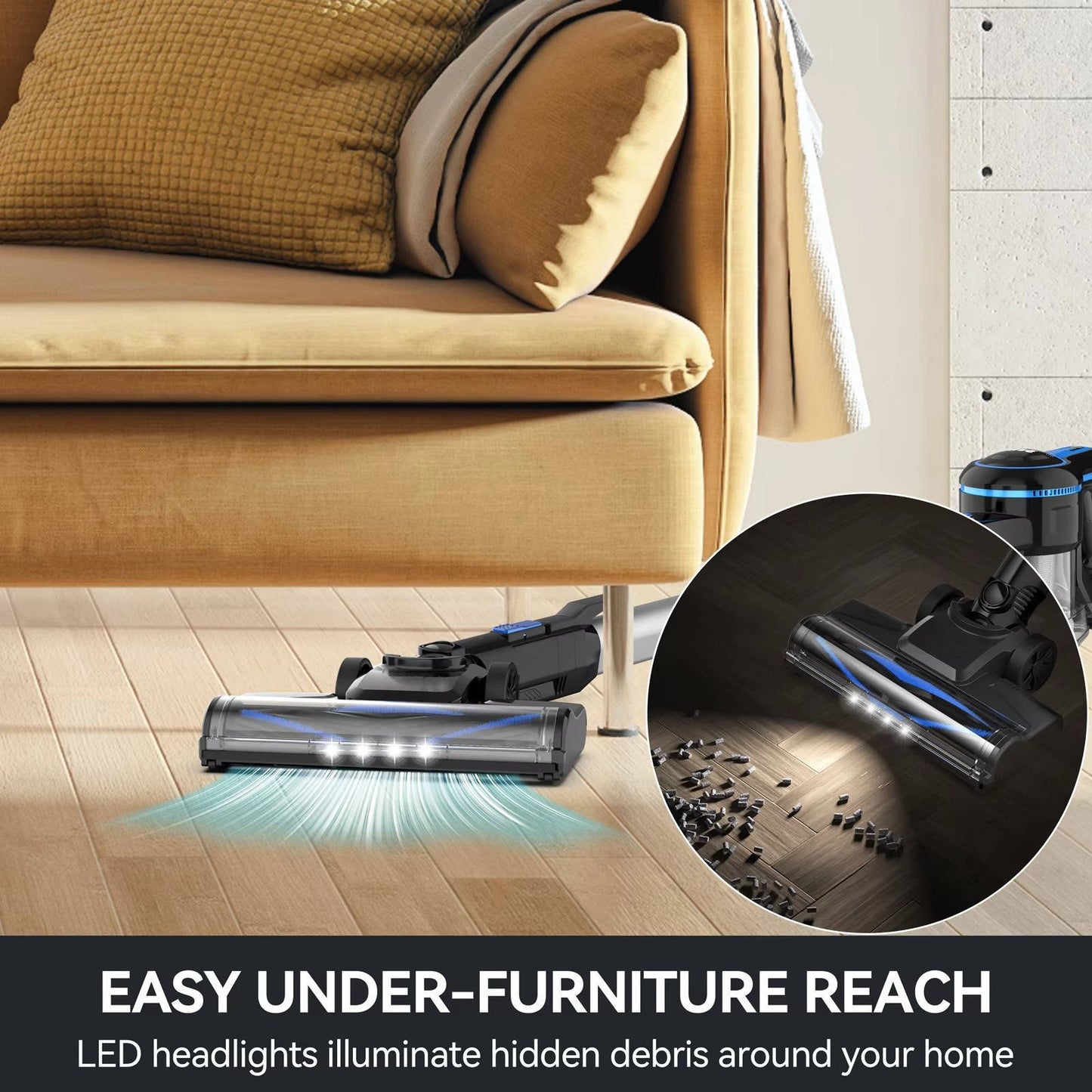 CleanSweep™ Cordless Vacuum Cleaner – Best Cordless Vacuum for Effortless Home Cleaning 3