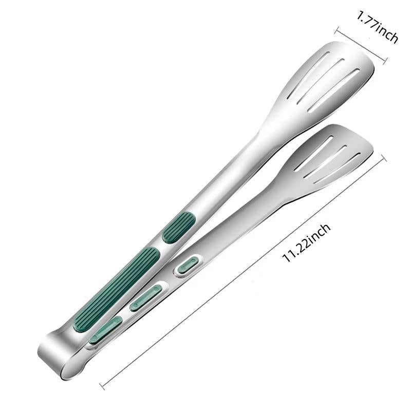 ChefMaster™ Stainless Steel Kitchen Tongs for Cooking, Serving, and Salad Prep 11