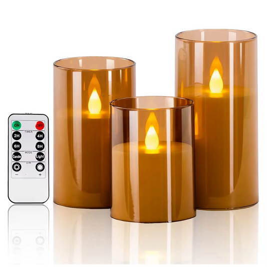 GlowCandle™ Realistic Flameless Candles for Safe Ambiance - 1