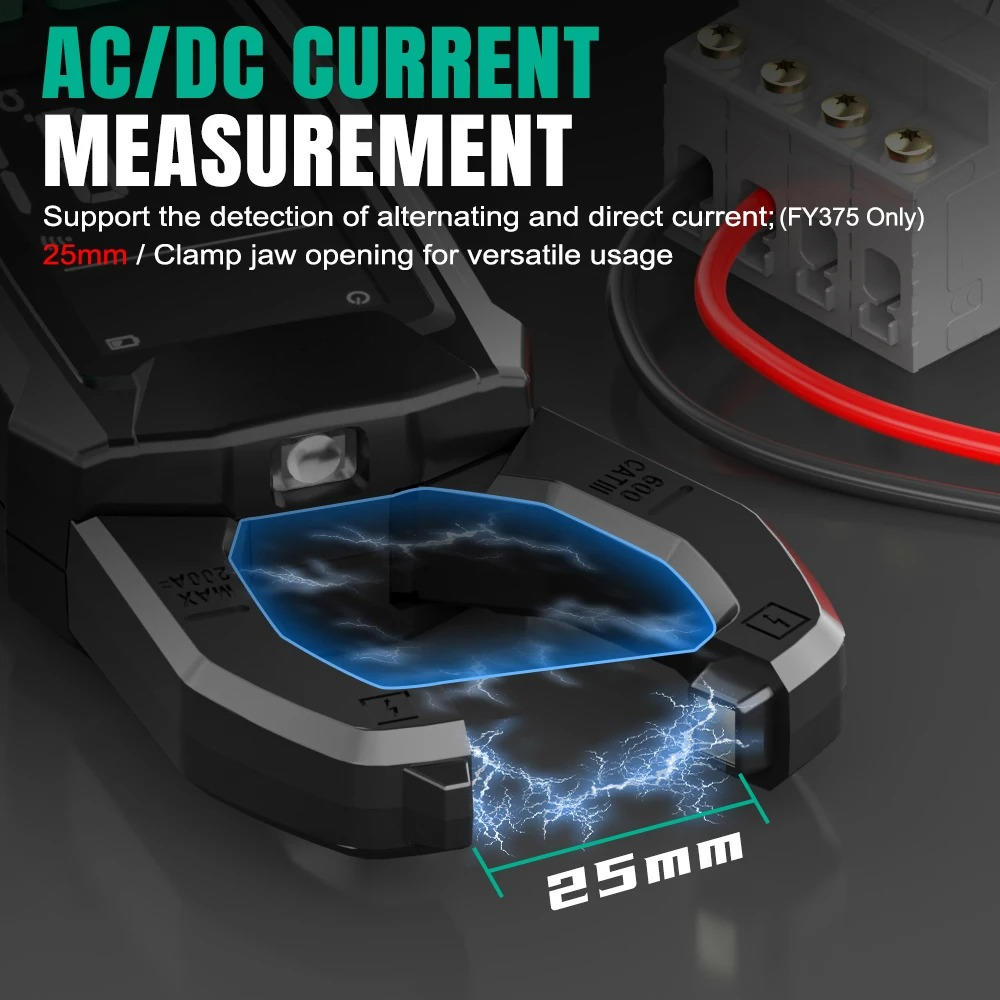 PowerTech™ Clamp Meter for Accurate AC/DC Electrical Testing - Ideal for Professionals - 2