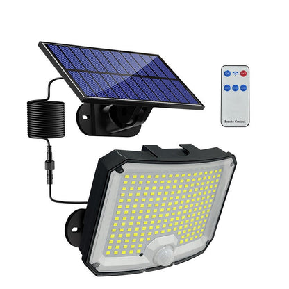 SolarBright™ Outdoor LED Solar Lights - Motion Sensor Garden Wall Light for Safety