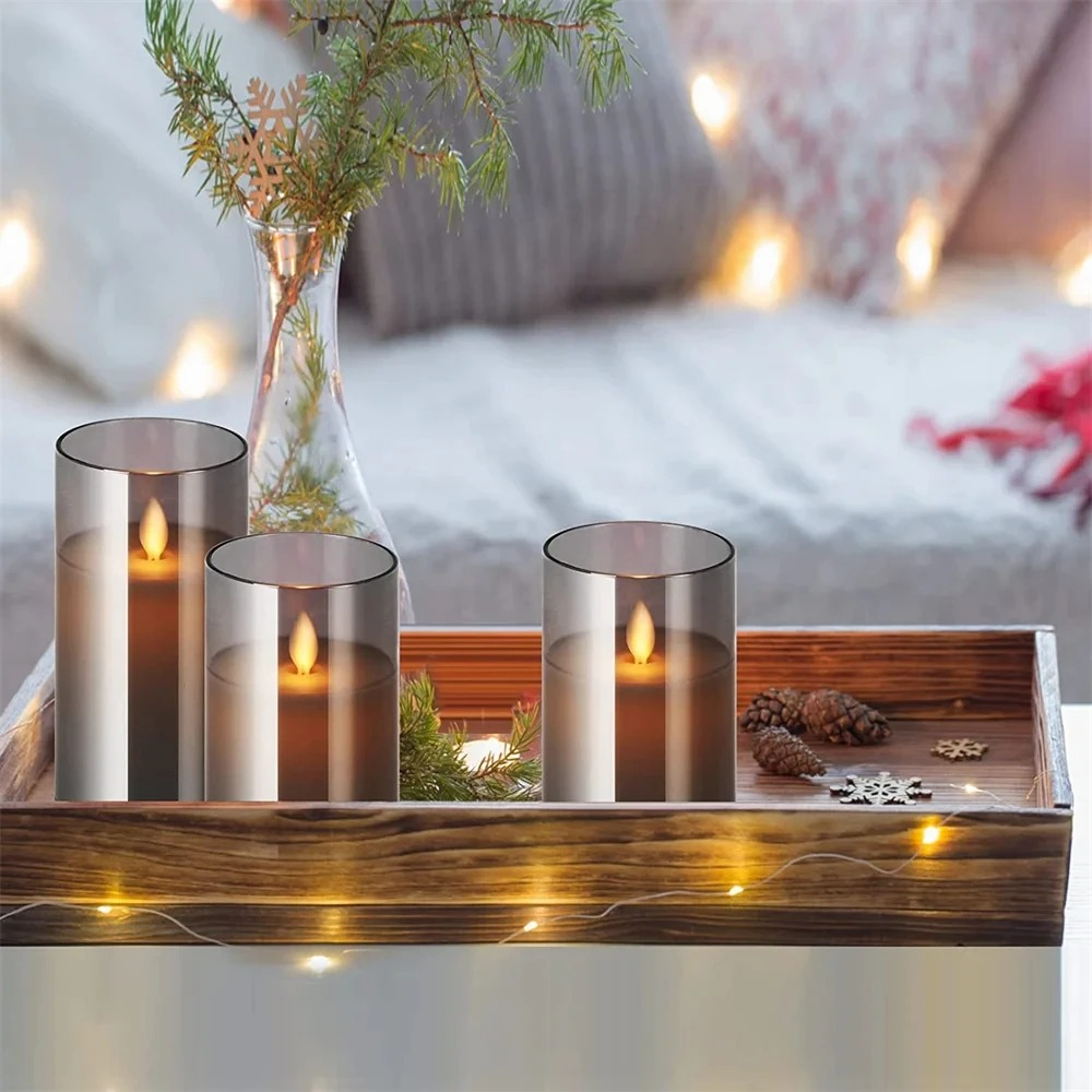 GlowCandle™ Realistic Flameless Candles for Safe Ambiance - 6