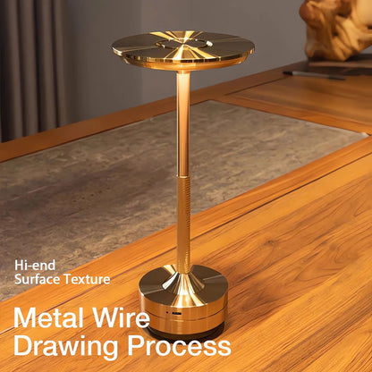 AuraGlow™ Cordless Table Lamp - Modern Battery Operated Lighting for Bedrooms & Desks