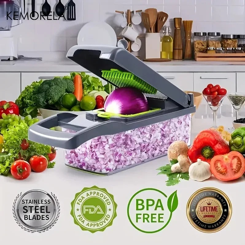 ChopMaster™ Vegetable Chopper - Best Veggie Cutter for Effortless Meal Prep