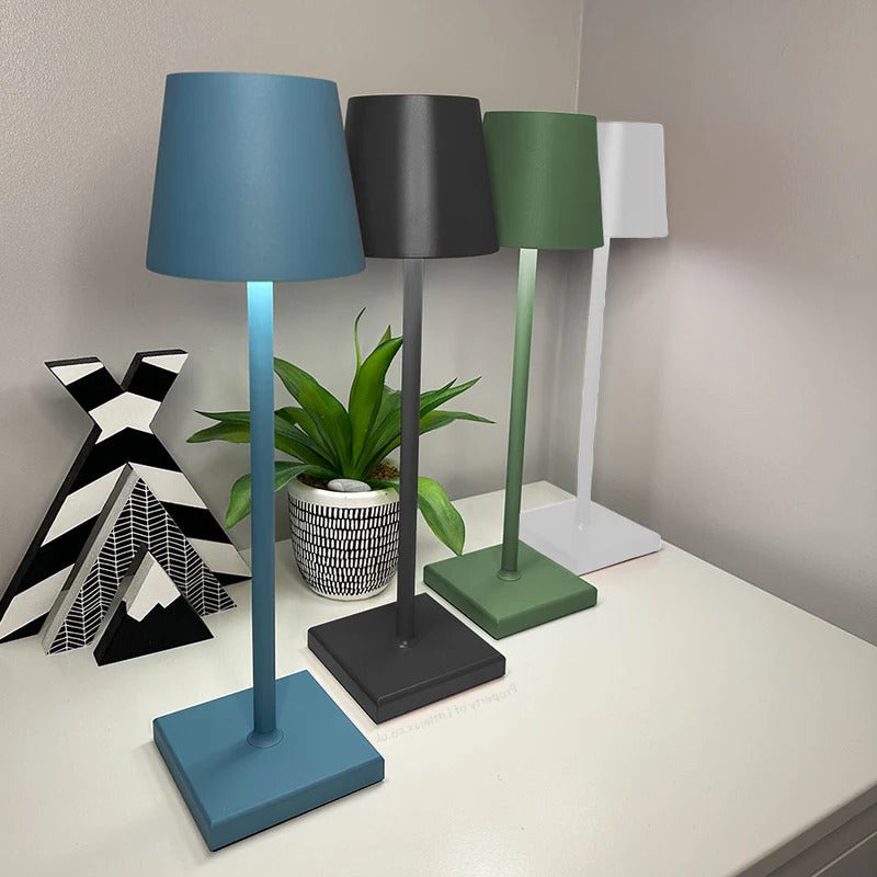 LumiGlow™ Cordless Table Lamp - Modern Bedside & Desk Lamp for Stylish Spaces