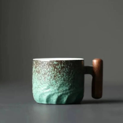 RusticBrew™ Vintage Espresso Cups Set for Coffee Lovers - Stylish Demitasse Mugs