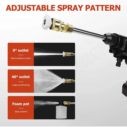 CleanWave™ Cordless High Pressure Washer for Effortless Outdoor Cleaning - 7