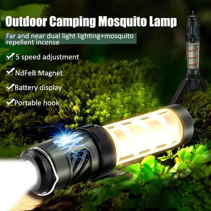 EcoGuard™ Outdoor Light & Mosquito Repellent for Camping Enthusiasts