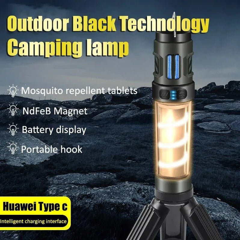 EcoGuard™ Outdoor Light & Mosquito Repellent for Camping Enthusiasts