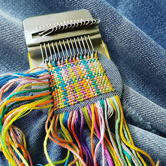 CraftMaster™ Weaving Tool Set for Creative Mending and Textile Repair 1