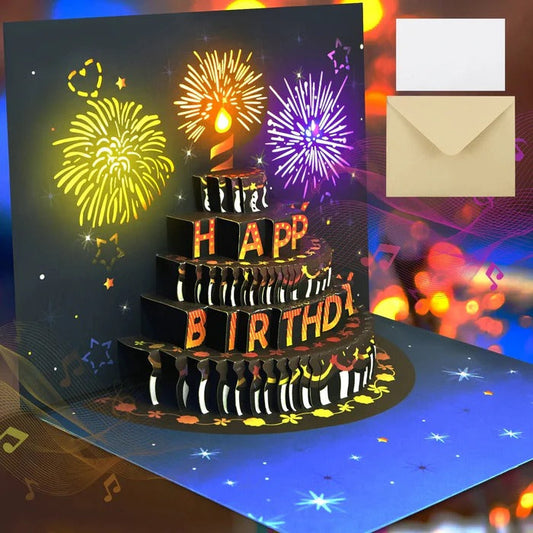 CelebrationMagic™ Pop-Up Birthday Card for Unforgettable Moments 1