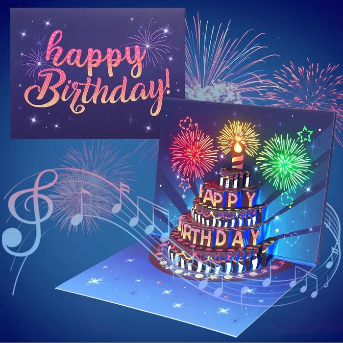 CelebrationMagic™ Pop-Up Birthday Card for Unforgettable Moments 3