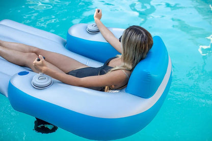 SplashPool™ Motorized Pool Lounger for Effortless Floating Fun 8