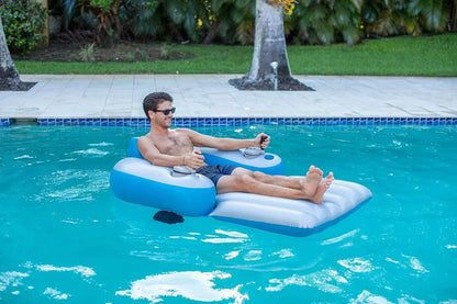 SplashPool™ Motorized Pool Lounger for Effortless Floating Fun 6