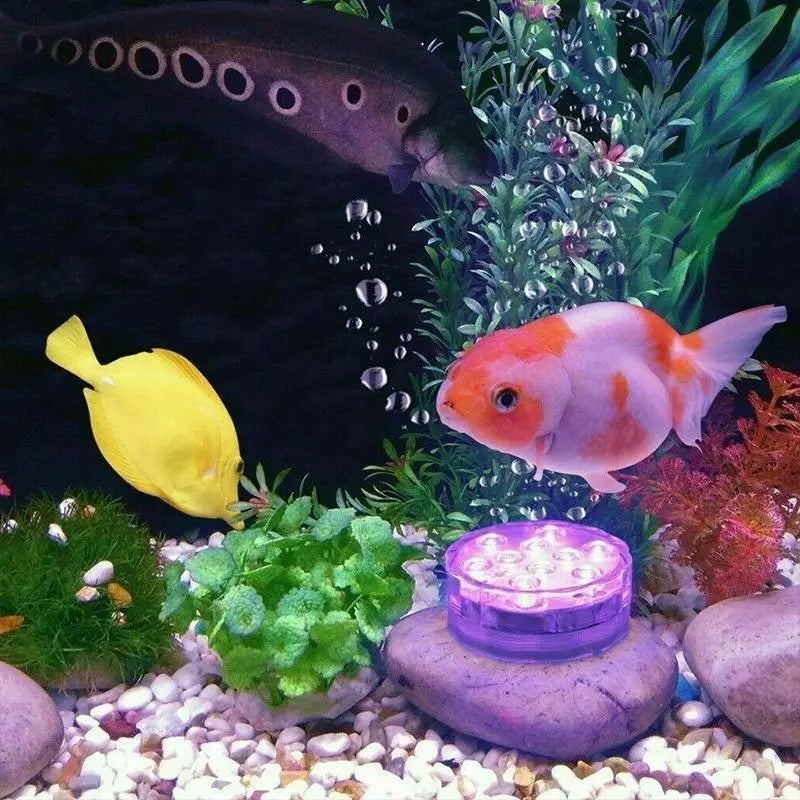 GlowWave™ Submersible LED Lights for Pools and Tubs - Remote Controlled 6